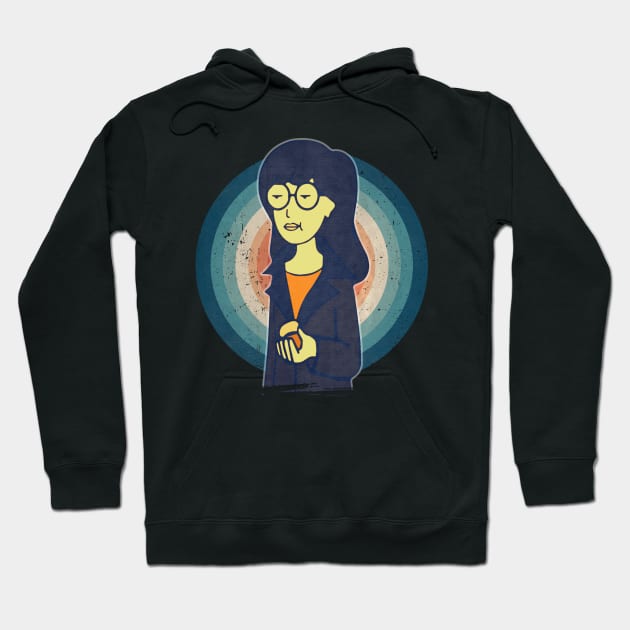 Graphic Daria Funny Gift Hoodie by QueenSNAKE